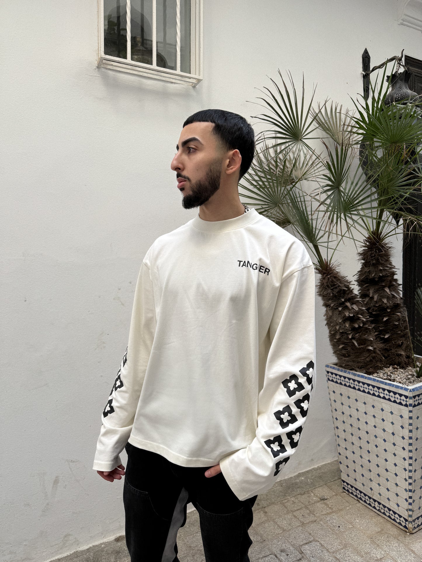 Mosaic Monogram Long Sleeve T