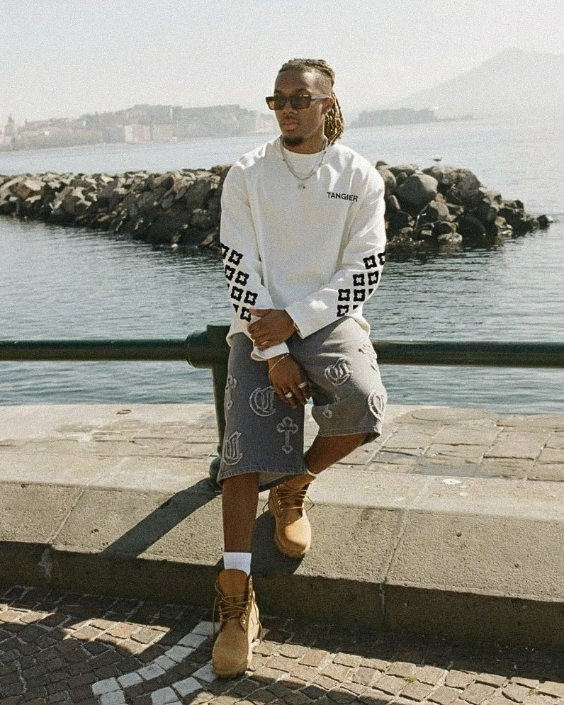 Mosaic Monogram Long Sleeve T